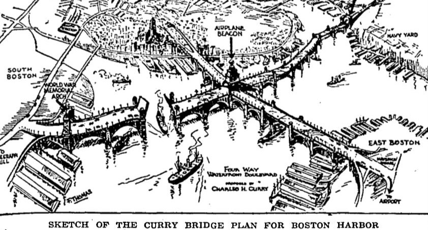 Curry Bridge Plan Globe 11-29-1929