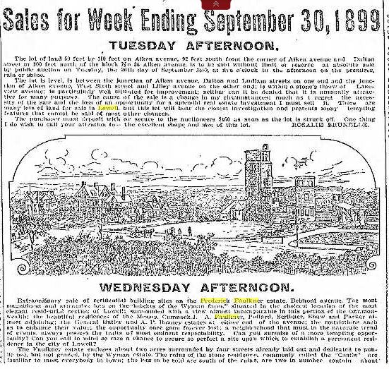 Faulkner Sale - Sun 9-23-99